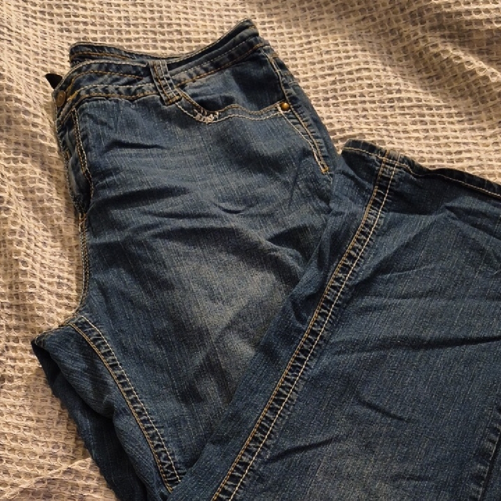 Lane Bryant Denim Slim Boot Leg Jeans